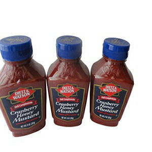 ǥ & ȥ ǥ䴰٥꡼ ϥˡ ޥ (3 ܥȥ) Dietz & Watson Deli Complements Cranberry Honey Mustard (3 Bottles)