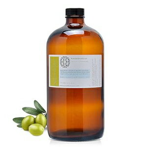 PureC60OliveOil C60 Organic Olive Oil 1L / 33.8 Fl Oz - 99.95% Carbon 60 Solvent Free 800mg - Amber Glass Bottle - Food Grade - Carbon 60 Olive Oil - from The Leading Global Producer