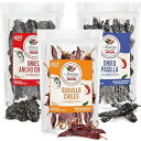 Dried Chile Peppers Variety Pack (12 oz Total) - Ancho, Guajillo, Pasilla Chiles – Staple for Mexican Recipes - Moles, Salsa, Sauces, Stews, Tamales By Amazing Chiles and Spices