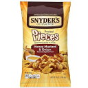 *** We ship internationally, so do not use a package forwarding service. We cannot ship to a package forwarding company address because of the Japanese customs regulation. If it is shipped and customs office does not let the package go, we do not make a refund. ■ 名称 S-L Snacks National Snyder's of Hanover Pretzel Pieces, Honey Mustard and Onion , 8.0 oz ■ 内容量 商品名に記載 ■ 原材料 別途ラベルに記載(英文) ■ 賞味期限 別途ラベルに記載(月/日/年順番) ■ 保存方法 高温多湿の場所を避けて保存してください。 ■ 発送元 アメリカ ■ 原産国名 商品表面に記載 ■ 輸入者 UNI International Inc. 100 Galway pl Teaneck NJ USA+1 2016033663 ■ 広告文責 UNI International Inc. 100 Galway pl Teaneck NJ USA NJ USA+1 2016033663 【注意事項】 *** 特に注意してください。 *** ・個人ではない法人・団体名義での購入はできません。この場合税関で滅却されてもお客様負担になりますので御了承願います。 ・お名前にカタカナが入っている場合法人である可能性が高いため当店システムから自動保留します。カタカナで記載が必要な場合はカタカナ変わりローマ字で記載してください。 ・お名前またはご住所が法人・団体名義（XX株式会社等）、商店名などを含めている場合、または電話番号が個人のものではない場合、税関から法人名義でみなされますのでご注意ください。 ・転送サービス会社への発送もできません。この場合税関で滅却されてもお客様負担になりますので御了承願います。 *** ・注文後品切れや価格変動でキャンセルされる場合がございますので予めご了承願います。 ・当店でご購入された商品は、原則として、「個人輸入」としての取り扱いになり、すべてニュージャージからお客様のもとへ直送されます。 ・ご注文後、30営業日以内(通常2~3週間)に配送手続きをいたします。配送作業完了後、2週間程度でのお届けとなります。 ・まれに商品入荷状況や国際情勢、運送、通関事情により、お届けが2ヶ月までかかる場合がありますのでお急ぎの場合は注文をお控えください。 ・個人輸入される商品は、すべてご注文者自身の「個人使用・個人消費」が前提となりますので、ご注文された商品を第三者へ譲渡・転売することは法律で禁止されております。 ・関税・消費税が課税される場合があります。詳細はこちらをご確認下さい。 ・食品の場合、パッケージのアップデートが頻繁であり、商品写真と実際のパッケージが異なる場合があります。パッケージ外観の違いの理由では、返品・交換が不可能ですので、予めご了承ください。 ・アメリカの場合、Best By日付はExpiry Date（賞味期限）とは異なり、Best By日付以降も安全に摂取ができます。 ・電気製品購入時の注意点：1)アメリカと日本の電圧差で電力消費が高い加熱機器類は変圧器が必要な場合があります。変圧器の購入は別途費用が掛かります。日本の電圧がもう低いのでそのまま使用しても発熱の危険はありませんが加熱に時間がもう少しかかる可能性があります。2)受領後30日以内の初期不良は返金または交換で対応します。その後の修理は原則的に対応が出来かねますが保証期間以内なら海外メーカーへの交渉は代行致します。（送料などの実費は別途請求）3)本商品はアメリカ内需用です。日本でのワランティーなどはできない可能性があります。また、他の日本製品と互換ができない恐れがあります。 ・当店では、ご注文から30分以上過ぎた場合、原則的にお客様都合によるキャンセルは承っておりません。PC販売説明文