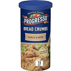 Garlic & Herb, Progresso, Garlic And Herb Bread Crumbs, 15 ounces