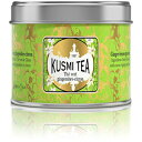 クスミティー 紅茶 Kusmi Tea ジンジャー レモン グリーン ティー - ジンジャー レモン インフュージョン 紅茶愛好家に最適な、繊細でスパイシーでピリッとしたティー ブレンドをお楽しみください (4.4オンス缶 50 回分) Kusmi Tea Ginger Lemon Green Tea - Ginger L