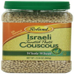 Roland イスラエル産クスクス、全粒粉、21.16 オンス (2 個パック) Roland Israeli Couscous, Whole Wheat, 21.16 Ounce (Pack of 2)