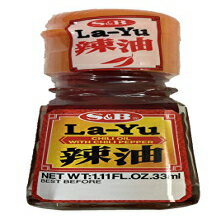 [[ 1.11 Fl. IYiӞ胉[ 1j La-Yu Chili Oil 1.11 Fl. Oz (Chili Oil with Pepper, 1 Piece)