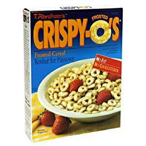 Crispy-O のフロストシリアル コーシャ 過越祭用 6.6 オンス 3個パック。 Crispy-O's Frosted Cereal Kosher For Passover 6.6 Oz. Pack Of 3.