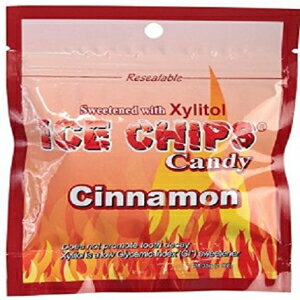 ĖpE`ACX`bvXLfB (ViA12pbN) Ice Chips Candy in Re-sealable Pouches (Cinnamon, 12-Pack)