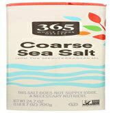 楽天Glomarket365 by Whole Foods Market、粗塩、24.7 オンス 365 by Whole Foods Market, Sea Salt Coarse, 24.7 Ounce