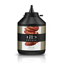 1883 メゾン ルータン - ストロベリーソース - フランス製 | 500ml (16.9オンス) 1883 Maison Routin - Strawberry Sauce - Made in France | 500 ml (16.9 ounces)