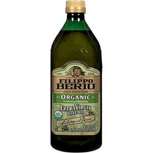 フィリッポ ベリオ オーガニック エキストラバージン オリーブオイル、50.7オンス ペットボトル Filippo Berio Organic Extra Virgin Olive Oil, 50.7 Ounce PET Bottle