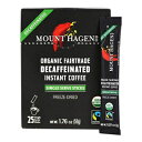 }Egn[QI[KjbNCX^gfJtFVOT[uA_[N`R[gA25A1.76IX Mount Hagen Organic Instant Decaf Single Serve, Dark Chocolate, 25 Count, 1.76 Ounce