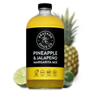 ブラバド スパイス パイナップル & ハラペーニョ マルガリータ ミックス Bravado Spice Pineapple & Jalapeno Margarita Mix