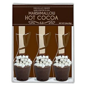 ミニマシュマロ入りホットチョコレートメーカースプーン1セットあたり3スプーン Melville Candy Hot Chocolate Maker Spoon With Mini Marshmallow 3 Spoons Per Set