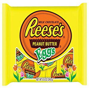 REESE'S ԡʥåĥХåߥ륯祳졼Ȥʤ줿ԡʥåĥХ񷿥ǥѥåꡢ8.5󥹥Хå6ĥѥå REESE'S Peanut Butter Easter Egg, Milk Chocolate Covered Peanut Butter Egg Shape