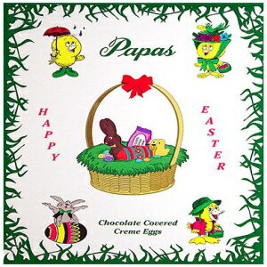 パパス ミルクチョコレートカバード オペラ クリームエッグ 24ct ボックス Papas Milk Chocolate Covered Opera Creme Eggs 24ct Box