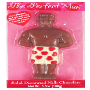 3.5IXAp[tFNg} 3.5IX̃\bh~N`R[g} 3.5 Ounces, The Perfect Man 3.5 OZ Solid Milk Chocolate Man