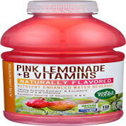 Whole Foods Market, 栄養強化水飲料、ピンクレモネード + ビタミンB、20液量オンス Whole Foods Market, Nutrient Enhanced Water Beverage, Pink Lemonade + B Vitamins, 20 fl oz