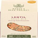 Women's Bean Project、ミックススープレンズ豆ジャーダ・デ・ラウレンティス、13.2オンス Women's Bean Project, Mix Soup Lentil Giada De Laurentiis, 13.2 oz