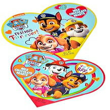 パウ パトロール バレンタインデー ギフトボックス 詰め合わせ ミルクチョコレートハート入り 2個パック Assorted Paw Patrol Valentines Day Gift Box with Milk Chocolate Hearts, Pack of 2