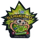 5 Pack, Green Apple, (20 Pouches) Striking popping candy X 5 Packs (GREEN APPLE)