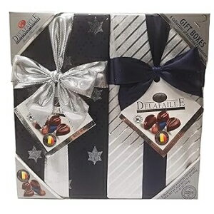 Delafaille プレミアム ベルギー コーシャー/ビーガン チョコレート アソート ギフトボックス - 2 パック (14.1 オンス) Delafaille Premium Belgian Kosher/Vegan Assorted Chocolates Gift Boxes - 2 Pack (14.1 oz.)