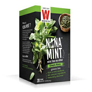 ウィソツキー ティー ナナ ミント グリーン ティー (2 パック) Wissotzky Tea Nana Mint Green Tea (2-pack)