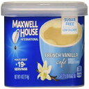 楽天GlomarketMaxwell House International Cafe カフェスタイル飲料ミックス、無糖、フレンチバニラカフェ、4オンス Maxwell House International Cafe Cafe-Style Beverage Mix, Sugar Free, French Vanilla Cafe, 4 oz