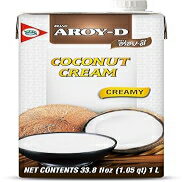 AROY-D 100% Pure Coconut Cream, 33.8 fl oz