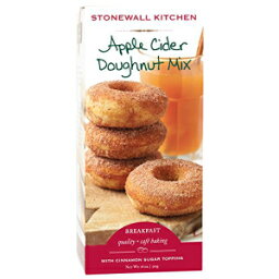 Stonewall Kitchen アップルサイダードーナツミックス、季節限定、18オンス Stonewall Kitchen Apple Cider Doughnut Mix, Seasonal, 18 Ounces