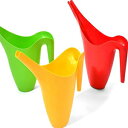 Ashman WE 3{Zbg Op ԁE΁E e2bg 3pbN Ashman Set of 3 Watering Can, Indoor and Outdoor Use, Red, Green, Yellow, 2 Liter Capacity, 3 Pack