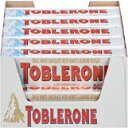 トブラローネ スイス ホワイト チョコレート バー ハニー＆アーモンド ヌガー入り 20 - 3.52 オンス バー 20 個 Toblerone Swiss White Chocolate Bars With Honey Almond Nougat, 20 - 3.52 Oz Bars,, 20Count