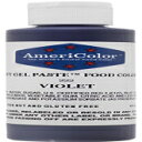 AmeriColor 食品着色料 バイオレットソフトジェルペースト 4.5オンス AmeriColor Food Coloring, Violet Soft Gel Paste, 4.5 Ounce