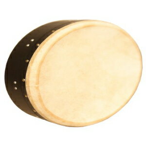 ルーズベック BTN4B 内側調整可能 Bodhran、単一の取り外し可能なバー付き、14 x 3.5 インチ Roosebeck BTN4B Inside Tunable Bodhran with Single Removable Bar, 14 x 3.5 Inches