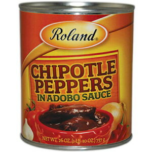 Roland Foods チポトレペッパーのアドボソース漬け、特殊輸入食品、26オンス缶 Roland Foods Chipotle Peppers in Adobo Sauce, Specialty Imported Food, 26-Ounce Can