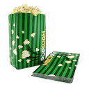 スナッピーポップコーン平底シアターポップコーンバッグ、130オンス、500個 Snappy Popcorn Flat Bottom Theater Popcorn Bags, 130 Ounce, 500 Count