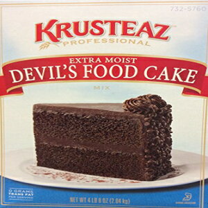 Krusteaz ケーキミックス - 悪魔の食べ物、72オンス Krusteaz Cake Mix - Devil's Food, 72-Ounce