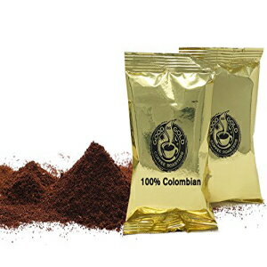 100% コロンビアコーヒー (40 / 2.25 オンス) 計量パック 100% Colombian Coffee (40 / 2.25oz) Pre-measured Packs