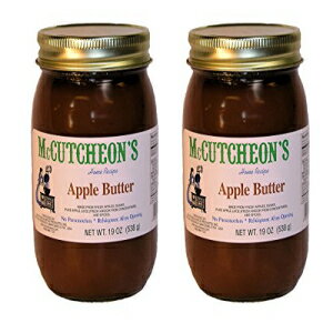 McCutcheon ̃Abvo^[A19 IX̕r (2 pbN) McCutcheon's Apple Butter, 19 oz Jars (Pack of 2)