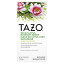 TAZO デカフェ ロータス ブロッサム グリーン エンベロープ ホット ティー バッグ ハーブ、カフェインフリー、非遺伝子組み換え、24 カウント、6 個パック TAZO Decaf Lotus Blossom Green Enveloped Hot Tea Bags Herbal, Caffeine Free, Non GM