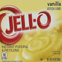 Jell-O Vanilla Instant Pudding & Pie Filling, 3.4 ounce (96g) (3 Packs)