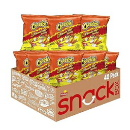 2.5 Pound (Pack of 1), Flamin' Hot, Cheetos Cheese Flavored Snacks, Flamin' Hot Crunchy, 1 Ounce (Pack of 40)