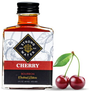 Cherry, Strongwater Cherry Bitters (40 Servings) - Bourbon Cherry Bitt...