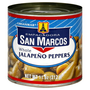 San Marcos Whole Jalapeno, 11 Ounce