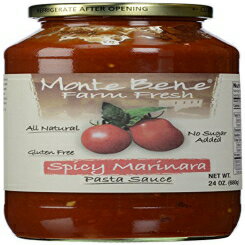 モンテベーネ スパイシーマリナラパスタソース、24オンス Monte Bene Spicy Marinara Pasta Sauce, 24 oz