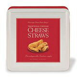 ミシシッピ チーズ ストロー トラディショナル チェダー チーズ ストロー 10オンス 金属缶 Mississippi Cheese Straw Traditional Cheddar Cheese Straws 10oz Metal Tin 1