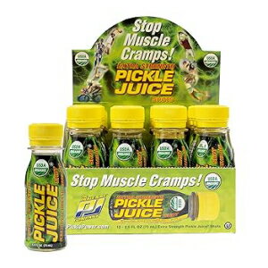 2.5 Fl Oz (Pack of 12), Pickle, Pickle Juice Sports Drink Shots, Extra Strength - Cramps Immediately - Electrolyte Pickle Juice Shots for Day & Night Time Cramp Relief - Pickle Juice for Leg Cramps - 2.5 oz,