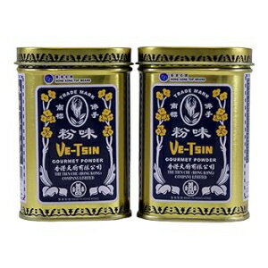 Ve-Tsin Gourmet Powder (Monosodium Glutamate MSG) 3.5 oz (100g) Tin, Pack of 2