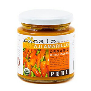 Zocalo y[ I[KjbN AW A} ` y[XgA8 IX (2 pbN) Zocalo Peru Organic Aji Amarillo Chili Paste, 8 Ounce (Pack of 2)