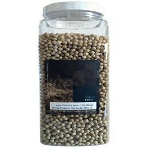 See Smell Taste ホワイトペッパーコーン サラワク州、1.2 ポンド See Smell Taste White Peppercorn Sarawak, 1.2 Pound