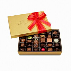 SfBo VReBG S[h oeB O`R[glߍ킹 36  Mtg{bNXAMtgɍœK Godiva Chocolatier Gold Ballotin Assorted Gourmet Chocolates 36 Piece Gift Box, Great for Gifting