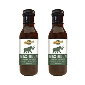 KC i` - }Xgh pI AIP BBQ \[X 14 IXA(2 pbN) KC Natural - Mastodon Paleo AIP BBQ Sauce 14oz, (2 Pack)